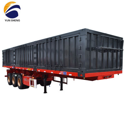 Semi-trailer met Q345B / T700 staal hoofdbalk door WS Hydraulic