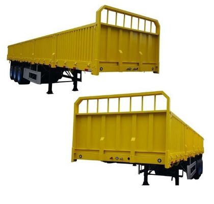 3 Assen Bulk- en containervervoer Staal zijwandhalve aanhangwagen voor vrachtwagens