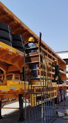Truck Trailer 3 Assen 40-100ton Steel Side Wall Semi-Trailer met en betaalbaar