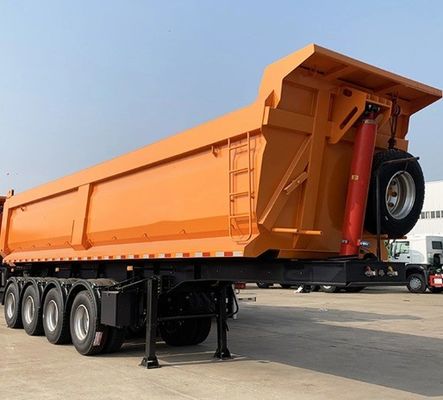 WS Verkoop 50 ton tipper aanhangwagen met as van 13/16 ton en landingsgestel voor zware voertuigen van 28 ton