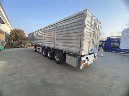 Maximale lading 40-80 ton Semi-trailer Wosheng's 40 ton Tri-axel met staal materiaal