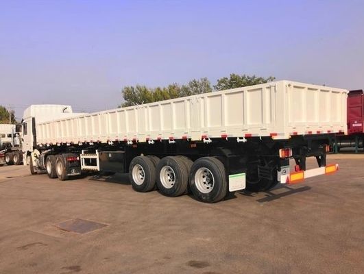 Wosheng Side Dump Semi-Trailer met 90 w mm*13/16 mm dikte