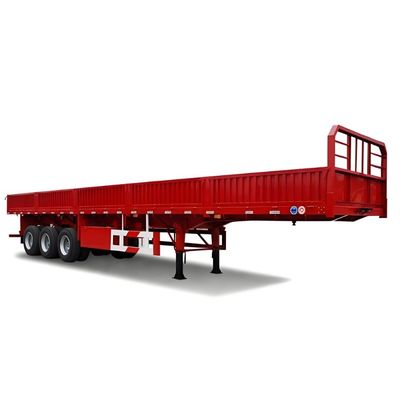 12400X2500X3650mm WS Tri-Axle Sand Transport Semi-trailer met mechanische ophanging
