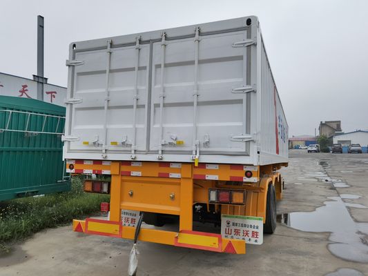 Wosheng Side Dump Semi-Trailer met 90 w mm*13/16 mm dikte