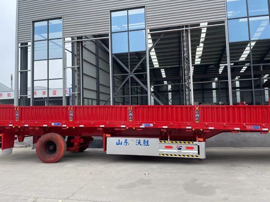 12400X2500X3650mm WS Tri-Axle Sand Transport Semi-trailer met mechanische ophanging