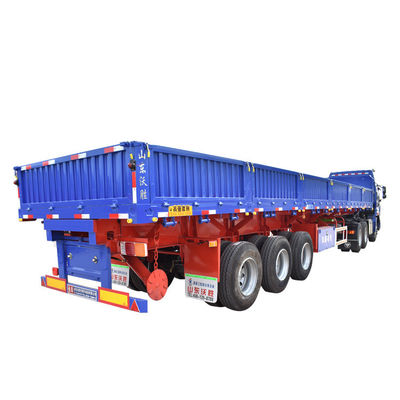 3 assen zijdelings dumper Semi-trailer zijdelings wandverwerper dumper truck WS Hydraulische transportindustrie