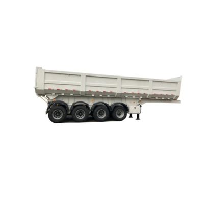13/16 ton Dual Line Brake System Achterste Dump Semi-trailer voor transport van steenkoolmijnen