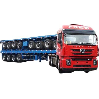 Semi-trailer 3pc Axe Direct Flatbed Flatdeck Flatboy Truck Trailer Container Flat Bed