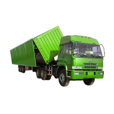 WS Steentransport Duurzaam 3 assen 50 ton zijdelingse dumptruck Halve aanhangwagen Tipper voor oplossing