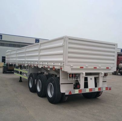 Mechanische ophanging 40 ton Tri-axel hek type vracht aanhangwagen zijwand half-aanhangwagen
