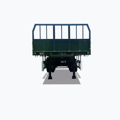 50 ton staal 3 assen zijwand half-aanhangwagen voor het vervoer van middelzware en bulkgoederen