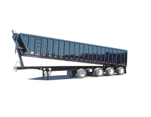 Zandsteengraanvervoer achterste dumptrailer voor ShanDong WS 3 assen 20-100Tons