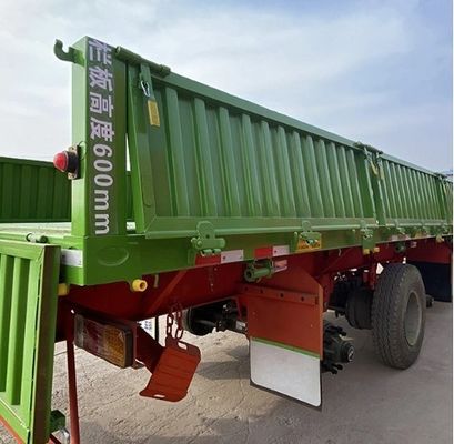 Aanpasbare maximaal bruikbare lading zijwandhalve trailer voor vrachtvervoer