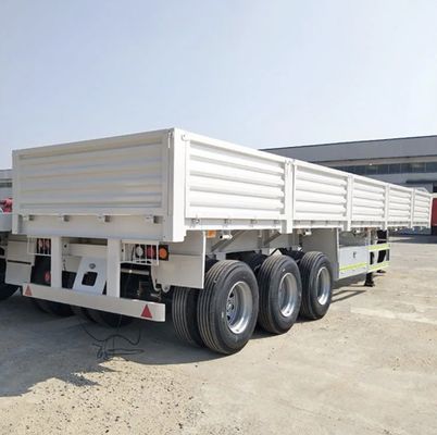 30-90 ton hektype vrachtwagen aanhangwagen zijwand halve aanhangwagen voor bulk