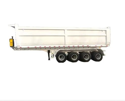 Zware vrachtwagen 35-65 cbm U-type Achterste Dump Semi trailer Tipper Cargo Truck Trailers met Good