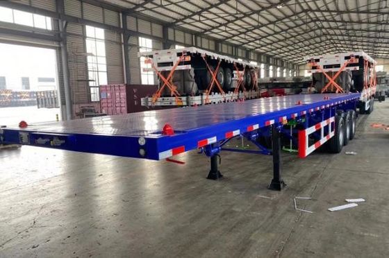 50 ton maximaal vrachtwagen-aanhangwagen multifunctioneel ladingcontainer met zijwand