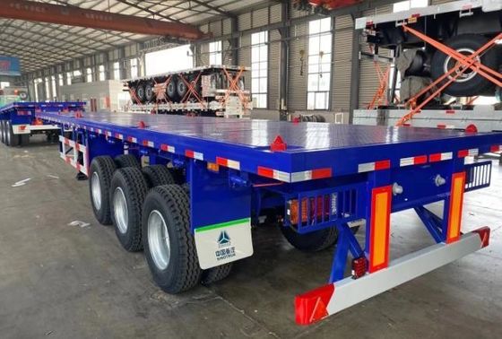 50 ton maximaal vrachtwagen-aanhangwagen multifunctioneel ladingcontainer met zijwand