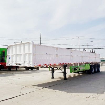 30 50 60 ton zijdewandstok zware vracht bulk transport half vrachtwagen voor vee stok
