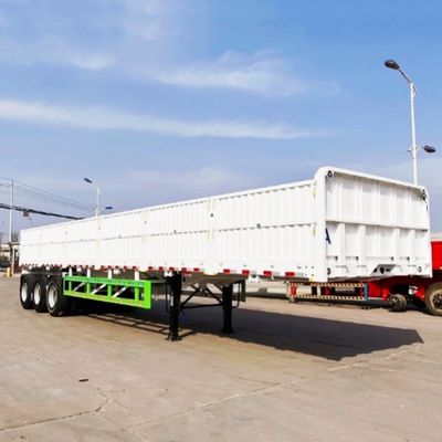 30 50 60 ton zijdewandstok zware vracht bulk transport half vrachtwagen voor vee stok