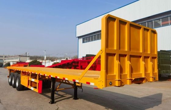 Persoonlijke grootte en kleur 3 4 ascontainer platbed platte halfrol voor vrachtwagen