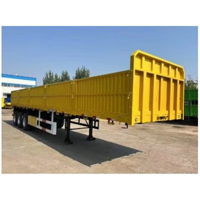 12400X2500X3650mm Truck Trailer Side Wall Trailers Open hek Truck 4 as semi-trailer