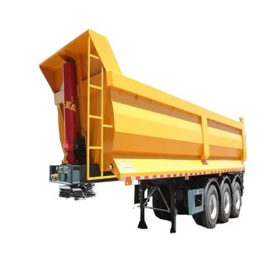 Wosheng 30-80 ton Achterste Dump Semi-trailer met maximale lading 30000 kg en U-type ontwerp