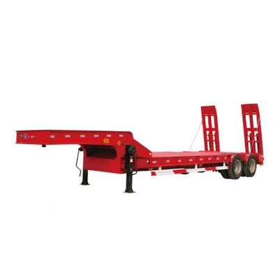 Gepersonaliseerde kleur 3-assige laagladder aanhangwagen zware rolluik laagbed semi-aanhangwagen