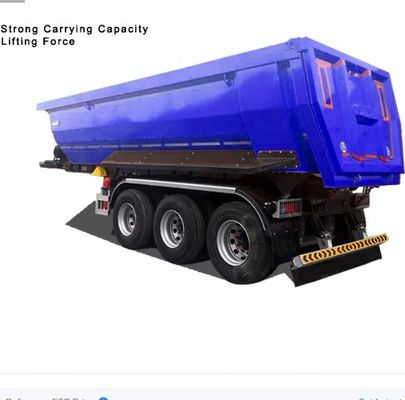 Maximaal laadvermogen 40000 kg U-vormige ophangwagen voor vrachtwagen van 20 jaar Wosheng Halvophangwagen