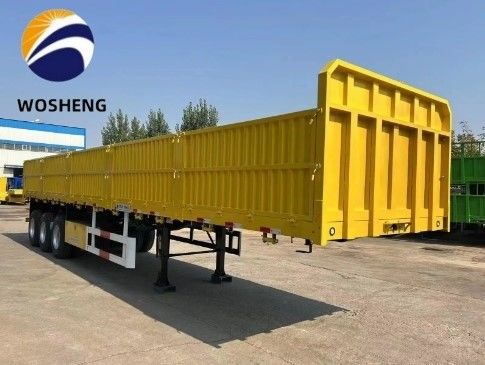 3 as zijplaat aanhangwagen met 600 mm 800 mm 1200 mm opheffende zijwand