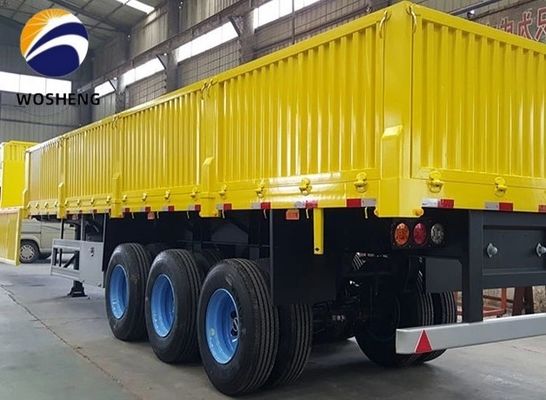 3 as zijplaat aanhangwagen met 600 mm 800 mm 1200 mm opheffende zijwand