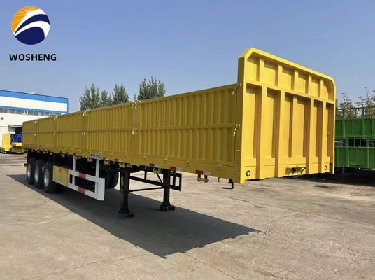 3 as zijplaat aanhangwagen met 600 mm 800 mm 1200 mm opheffende zijwand