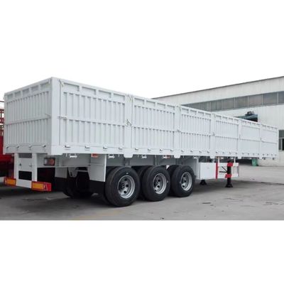 Staalmateriaal Tri-Axle Semi-trailer voor bulkvervoer van 40 ton 12400X2500X3650mm