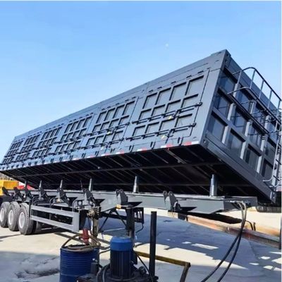 30-100 ton Maximaal nuttig ladingcontainer Semi-truck aanhangwagen voor zwaar vervoer