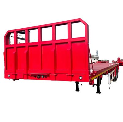 55 ton laadvermogen Halve aanhangwagen voor het vervoer en het verzenden van apparatuur
