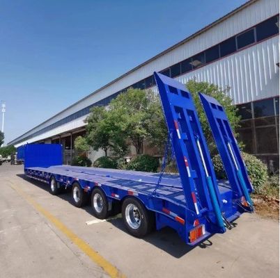13000x3000x3300 Professionele Lowboy-half-aanhanger voor het vervoer van grote apparatuur