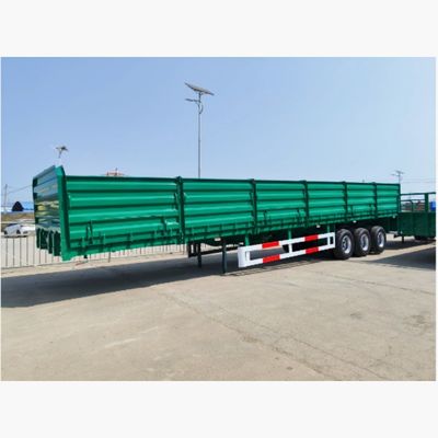 12400x2610x1550mm Semi-trailer 3 as 4 as hek zijplaat vrachtwagen Semi-trailer