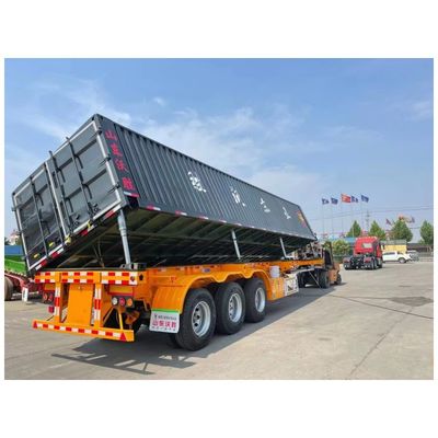 Truck Trailer Heavy Duty U-Shaped End Tipper Dump Semi Tipping Trucks voor bulk cargo
