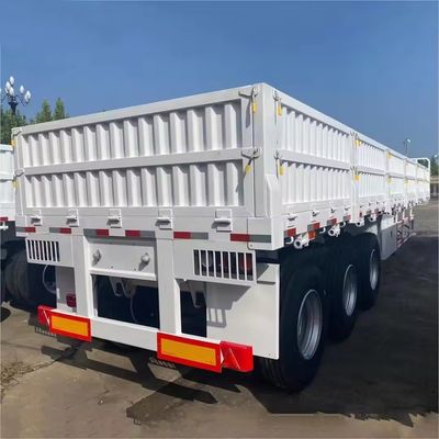 12400x2610x1550mm Semi-trailer 3 as 4 as hek zijplaat vrachtwagen Semi-trailer