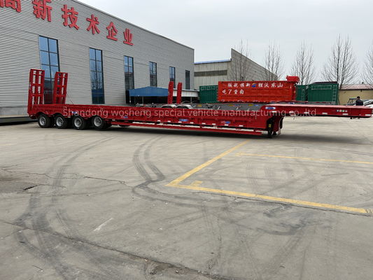 King Pin 50 2&quot; op plaat gesweisd laagbed half-trailer voor vrachtwagen-trailer van Wosheng