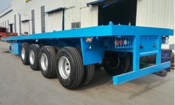 50 ton laadvermogen Semi-trailer ideaal voor het vervoer van containers en flatbed vracht