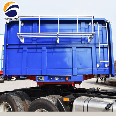 40tons Dump Semi-trailer Tipper Tipping Side Truck Trailer met 2&quot;/3.5&quot; King Pin