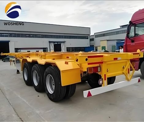 9.0-20*12pcs 90 Rim Truck Trailer voor Container Delivery All Size Skeleton Semi Trailer