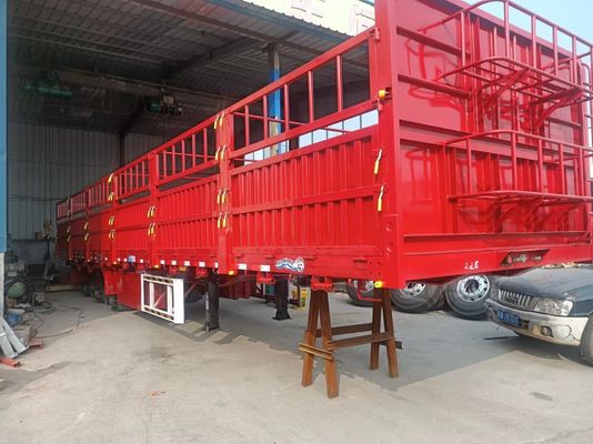 Q345B Hoofdbalk 3/4 as lichtgewicht vlakke type zijmuurtje zijde hek halve aanhangwagen