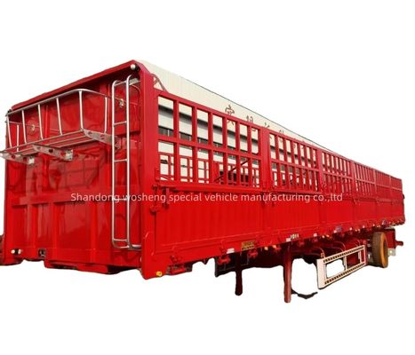 3 as 4 as lichtgewicht type hek half-aanhanger voor vrachtvervoer vrachtwagen aanhanger