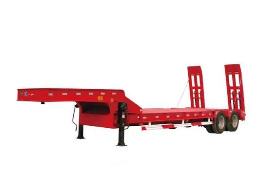 3-assen Ganshals Halve aanhangwagens Trucks Tractor aanhangwagen met staal materiaal