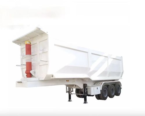 Truck Trailer Meest populair 3 Assen 40 60 Kubische Achtertrailer Tipper Dump Semi-trailers