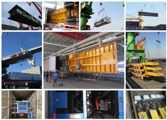 Directe verkoop Op maat gemaakte platbed half-trailer 2/3 as 20FT 40FT container rechtstreeks