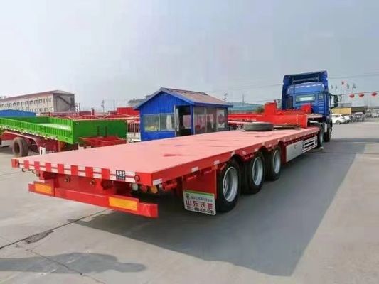 Semi-trailer met 3 assen voor het vervoer van 20 ft 40 ft containers en zware vracht