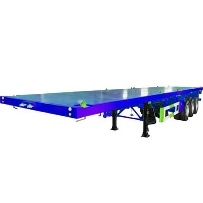 Transport 20ft 40ft Containers met WS Container Twist Lock 50ft of 53 ft Flatbed Trailers