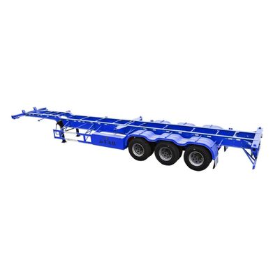 Mechanische suspensiecontainer skelet half-aanhangwagen voor ladingen met een hoge laadcapaciteit